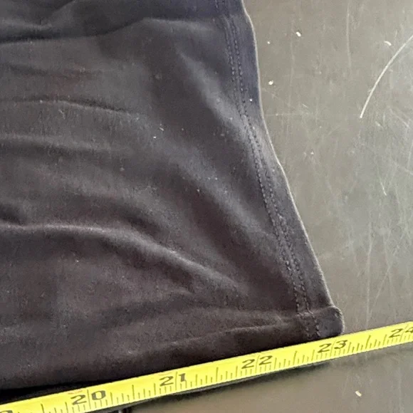 Eileen Fisher Black Cropped Silk Pants Pockets Size Large - Picture 9 of 9